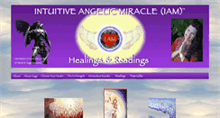 Desktop Screenshot of iamangelichealing.com